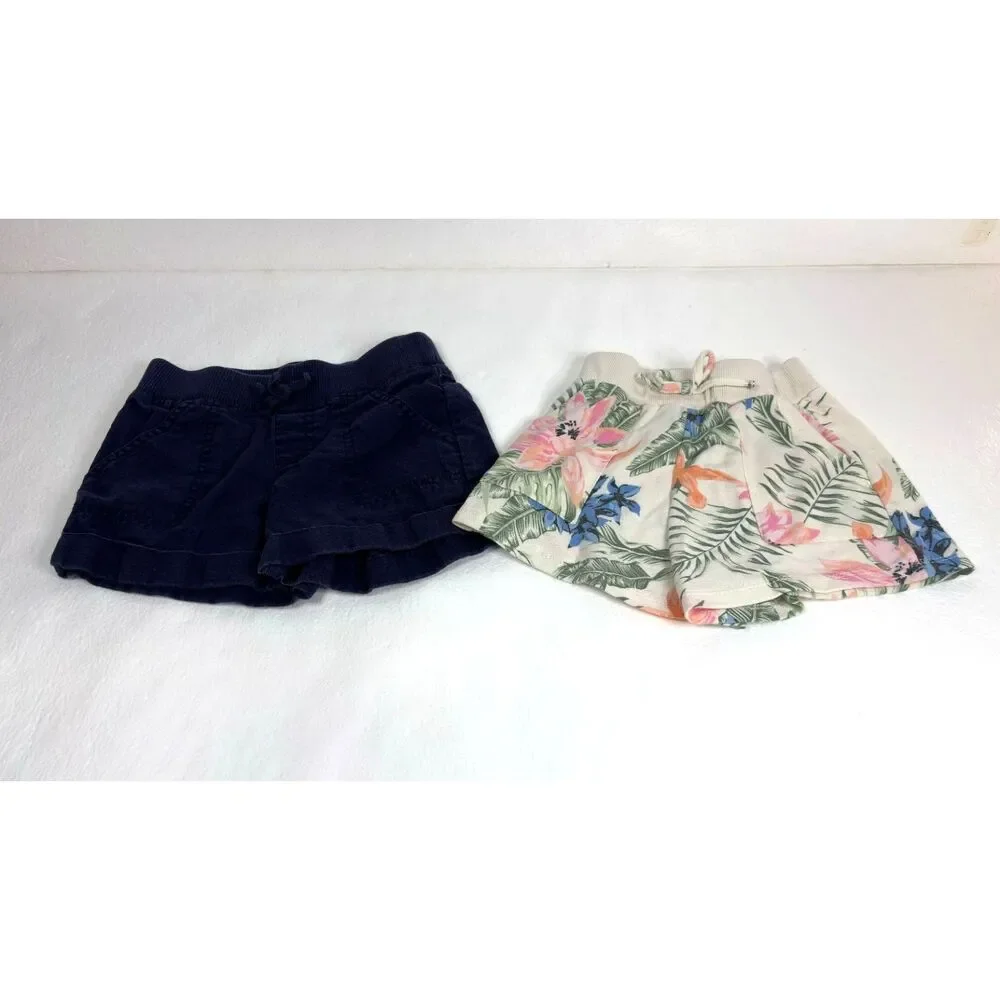 Girls Clothing Bundle Lot Size 5/6 Disney Gymboree Pants Shirts Shorts 14 Pieces